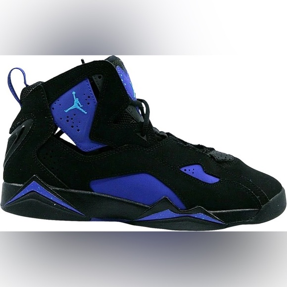 Jordan Goat True Flight BG 'Black Sport Fuchsia' Retro. 7 - Picture 2 of 2